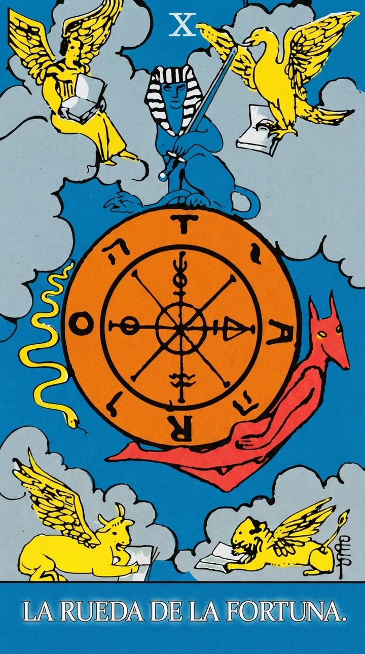 La Rueda de la Fortuna - Arcano X